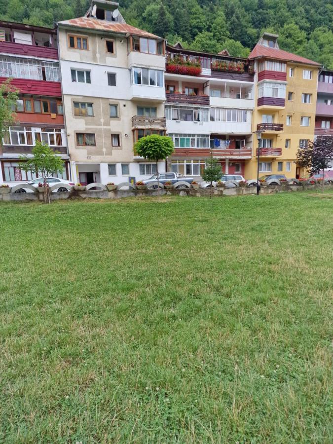 Apartment Slănic-Moldova Exteriör bild